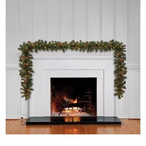 Pre- Lit Pine Garland (Set of 2)